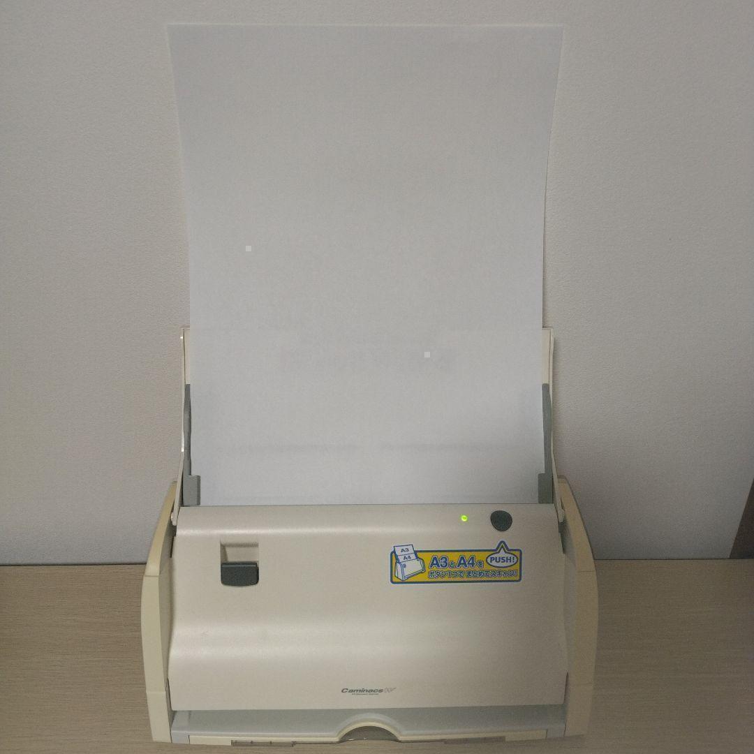 【動作良好】A3用紙対応 コクヨ ドキュメントスキャナー Caminacs Ｗ