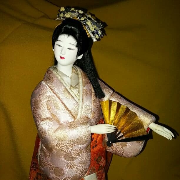 木目込み　日本人形