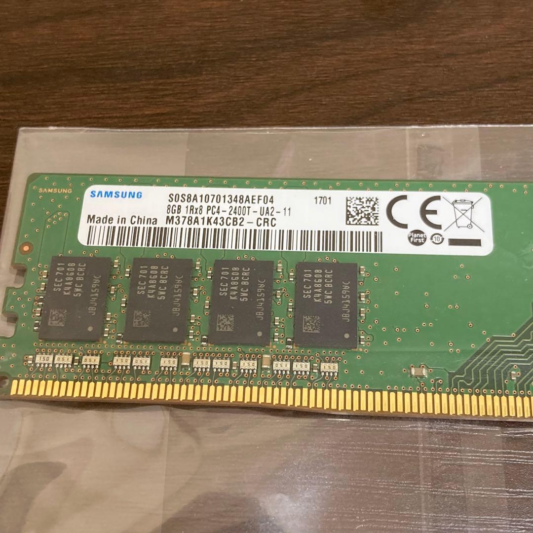 Samsung PCメモリ 16GB (8GB×2) DDR4-2400T