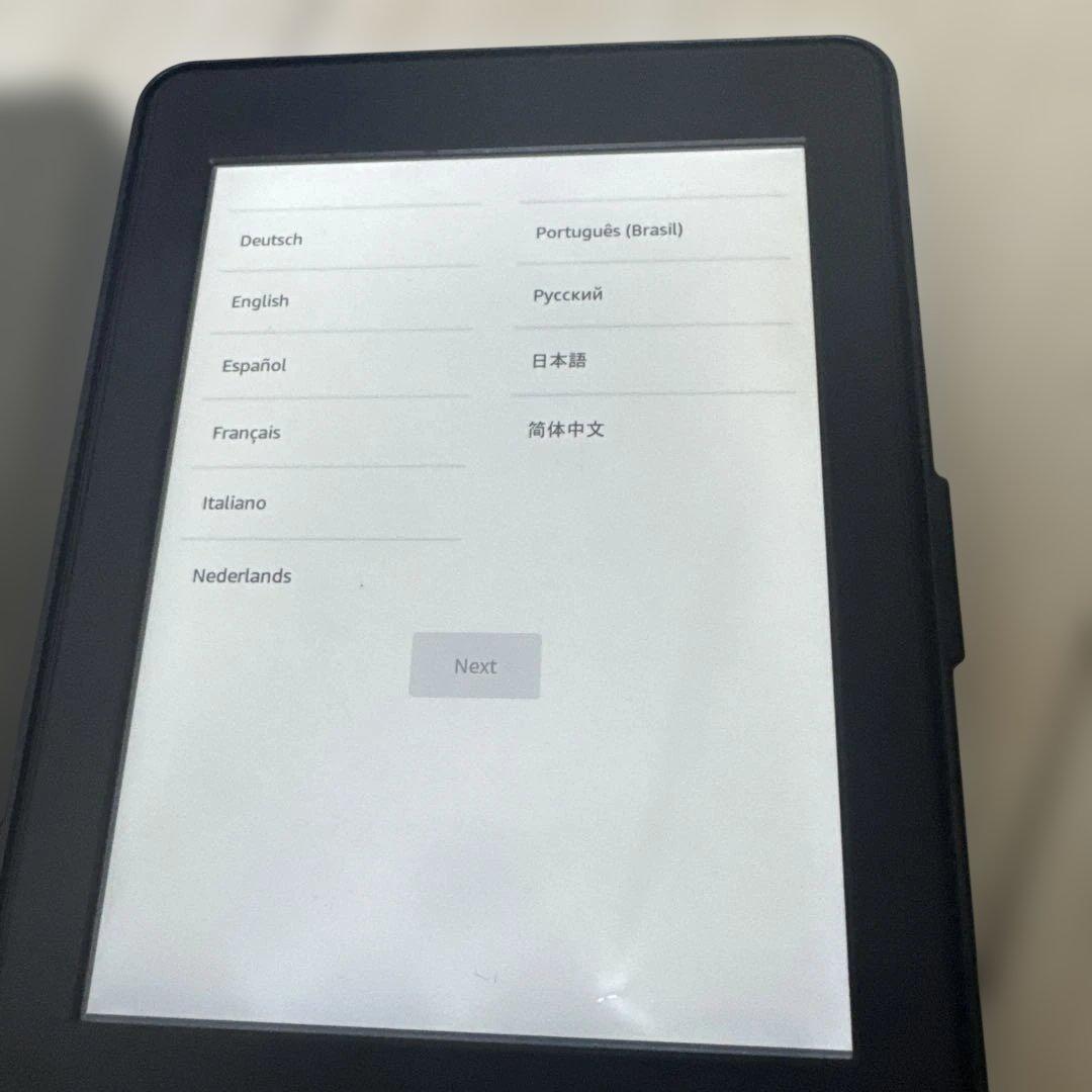 Kindle Paper White カバー付き
