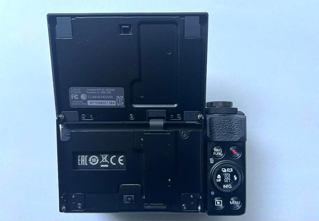 【美品】Canon PowerShot G7 X Mark II 箱付き　中古