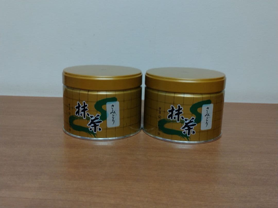 山政小山園 抹茶さみどり150g缶✕2