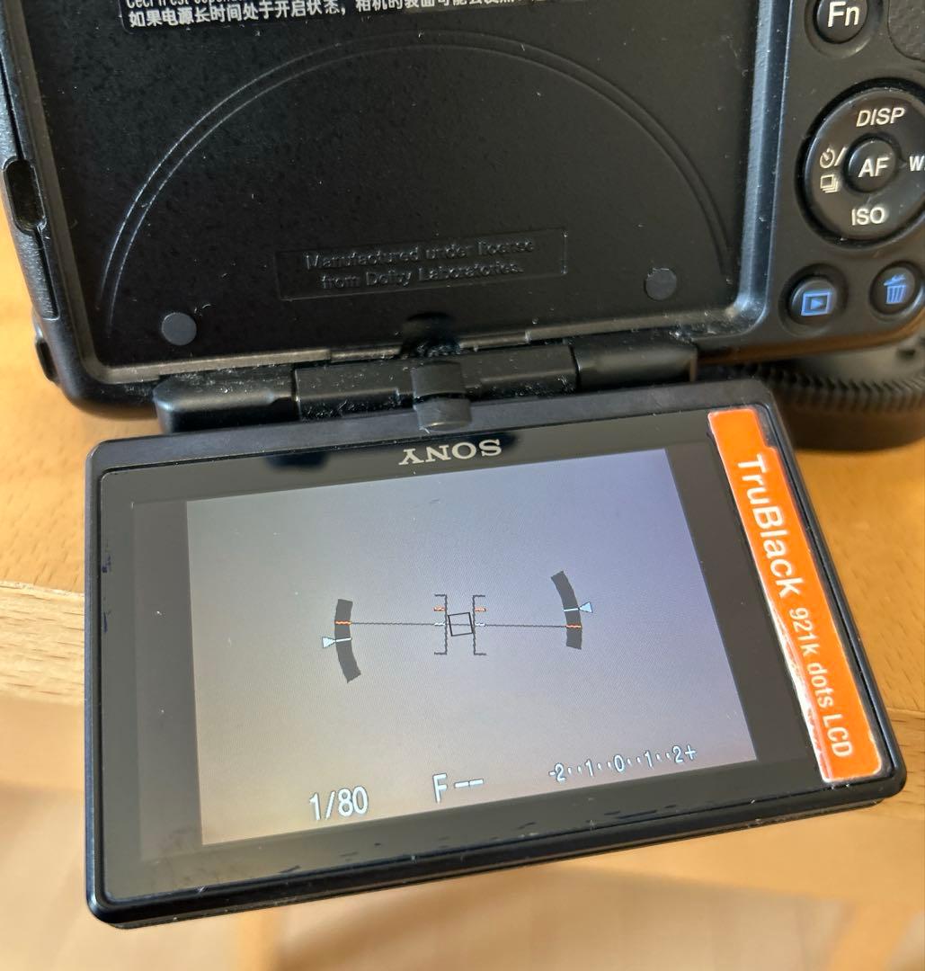 SONYα33 3種レンズ付 充電器・バッテリー・ストラップ付き