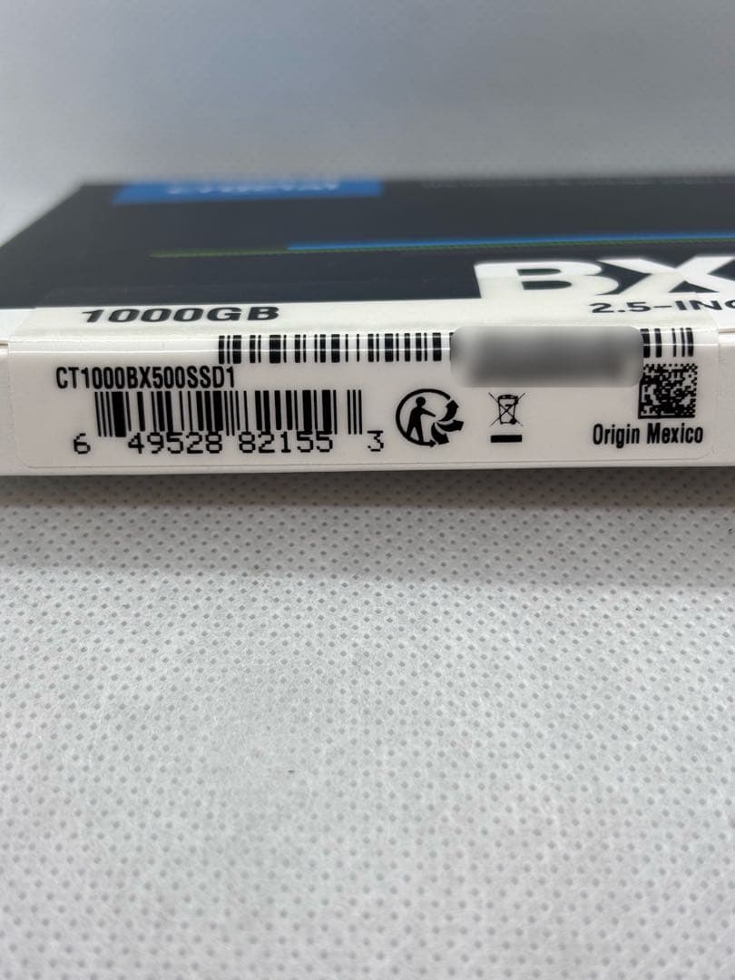 【新品・未開封】Crucial BX500 1000GB SSD 2.5インチ