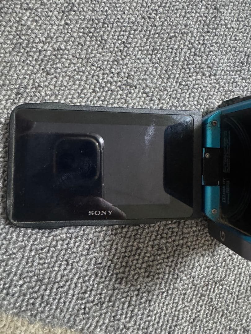 SONY 防水コンパクトデジタルカメラ 青