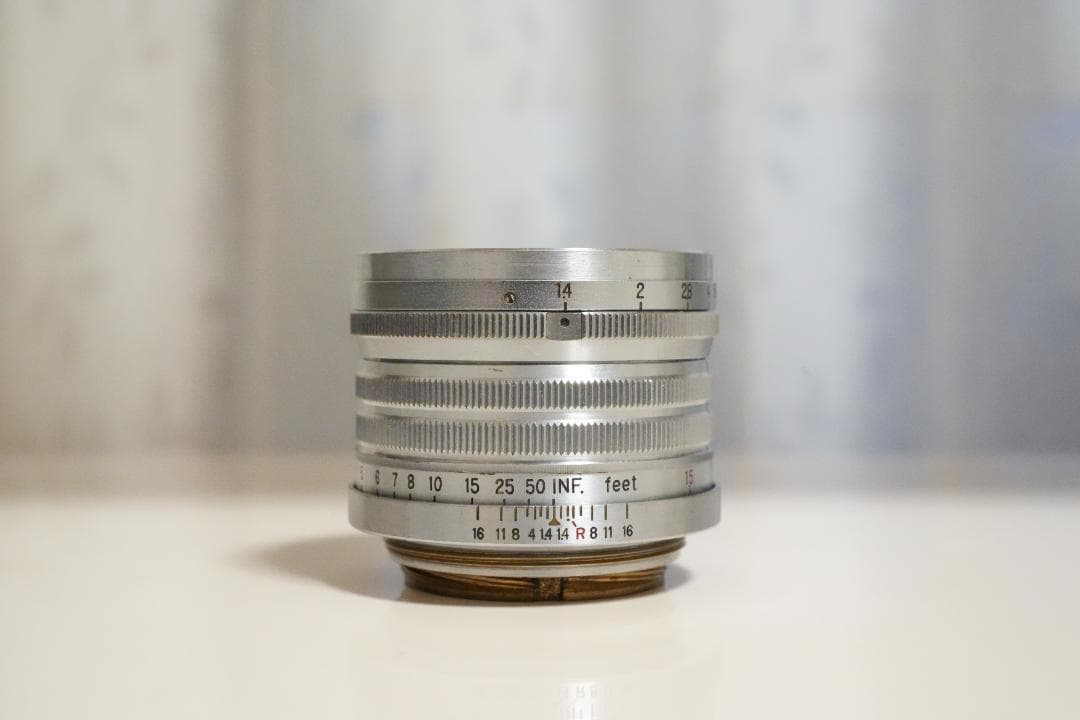 Nikon Nikkor-S.C 50mm f1.4 L39 単焦点レンズ