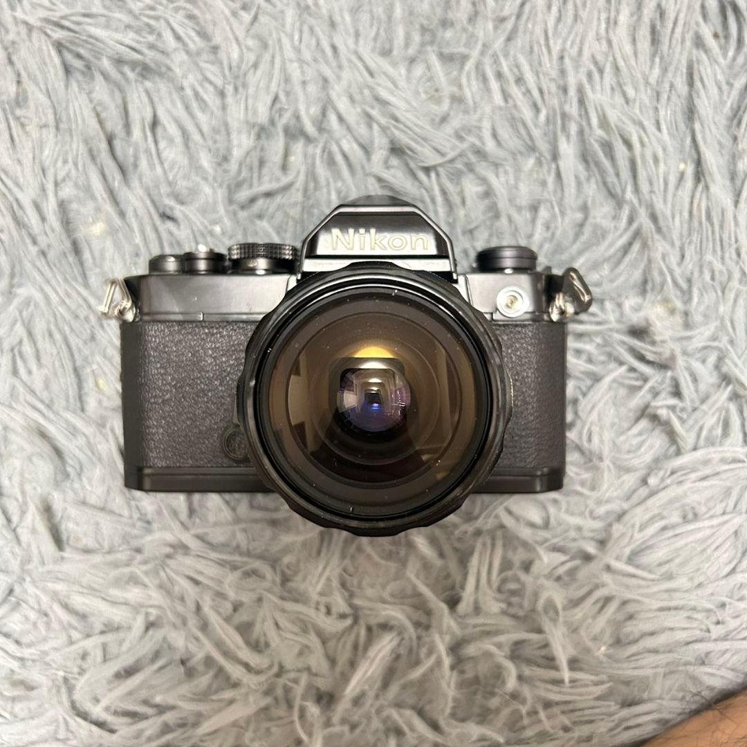 Nikon FE ブラックボディ NIKKOR-O Auto 35mm F2