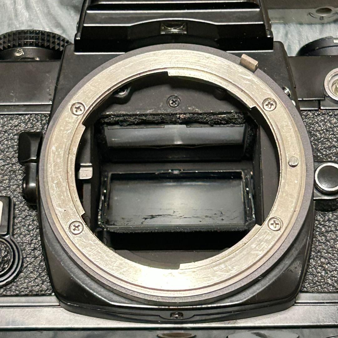 Nikon FE ブラックボディ NIKKOR-O Auto 35mm F2