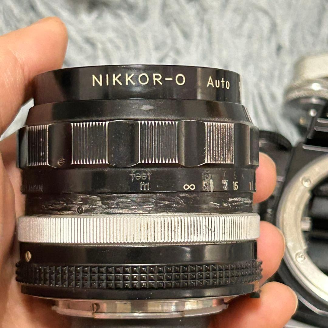 Nikon FE ブラックボディ NIKKOR-O Auto 35mm F2