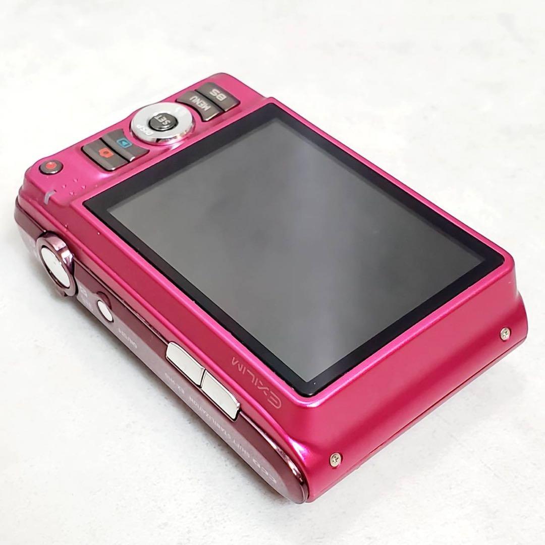 【付属品充実】CASIO EXILIM EX-H10 ピンク デジタルカメラ