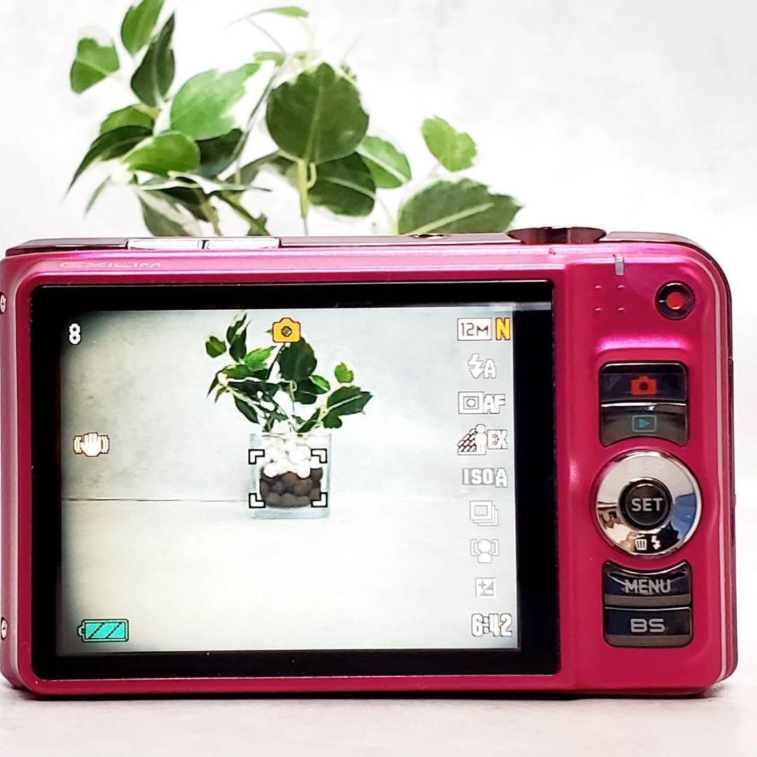 【付属品充実】CASIO EXILIM EX-H10 ピンク デジタルカメラ