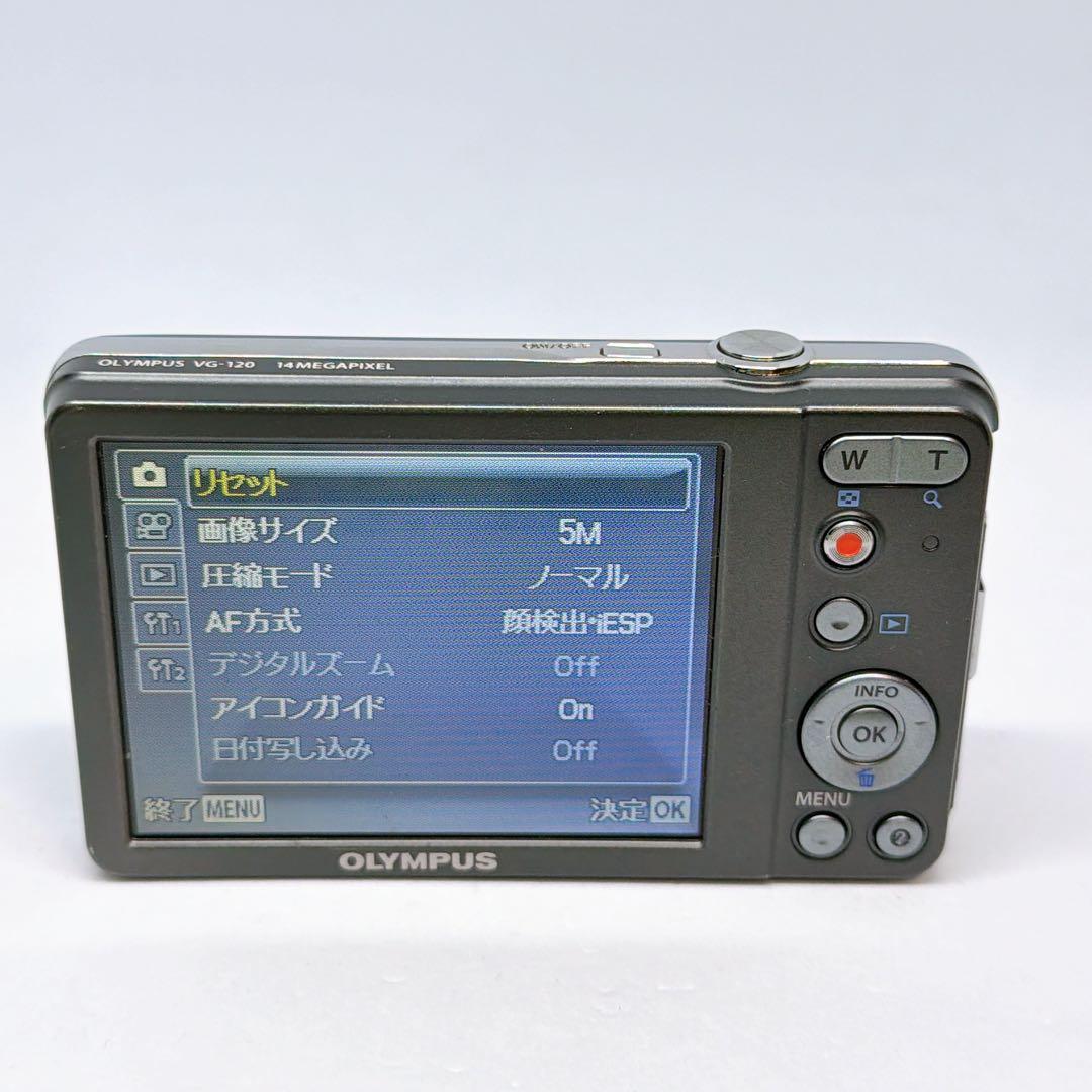 【動作確認済】OLYMPUS オリンパス VG-120 デジカメ