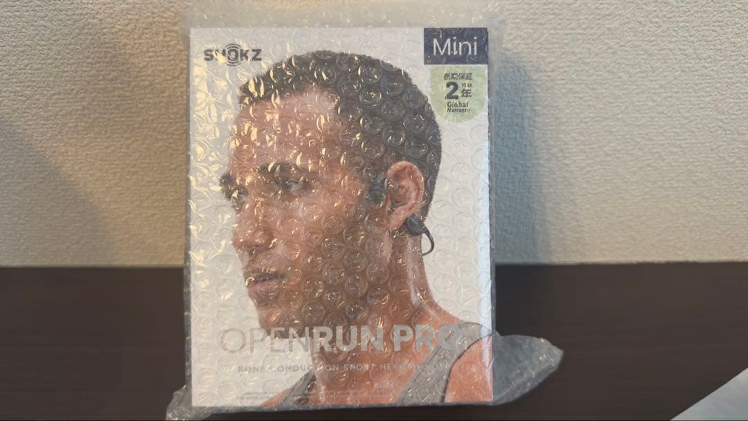 新品 SHOKZ OpenRun Pro Mini ブラック保証5ヶ月残オマケ付