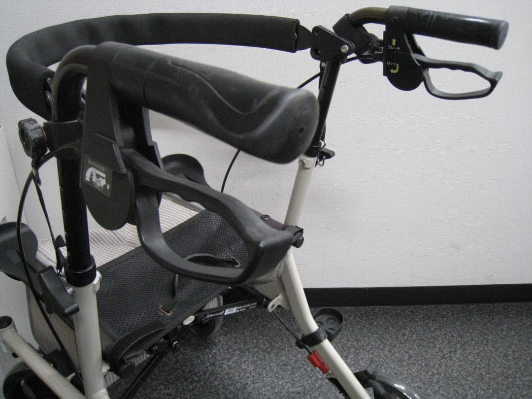 屋外用 四輪 歩行車 ショッピングターン 安寿 アロン化成 送料無料 ⑥