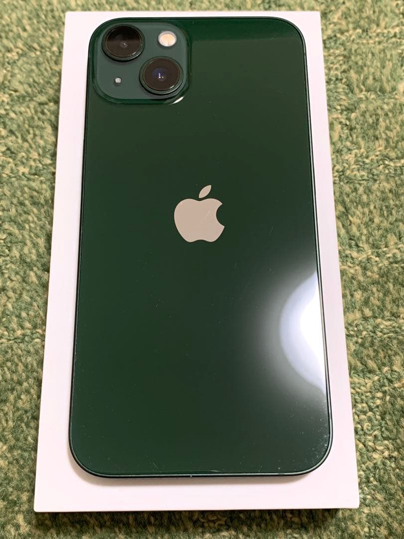 【超超美品】iPhone 13 グリーン　512GB SIMフリー