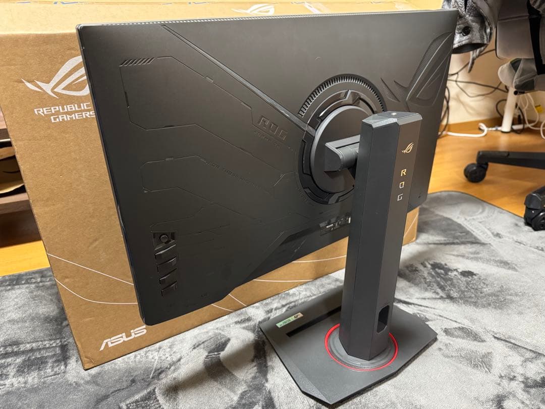 【4k 144Hz以上】ASUS ROG 27インチゲーミングモニター【美品】