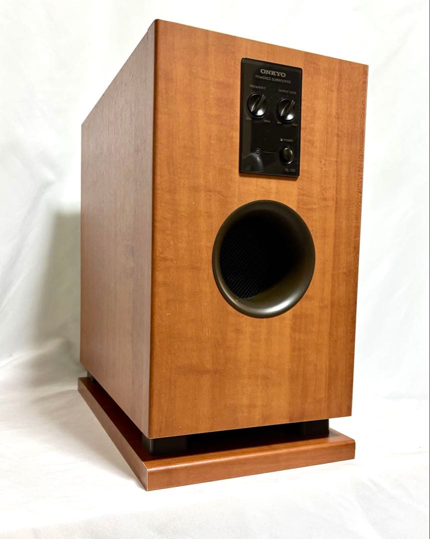 【動作確認済】ONKYO パワードサブウーファー SL-105