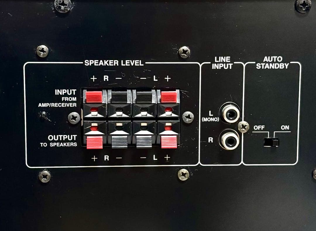 【動作確認済】ONKYO パワードサブウーファー SL-105