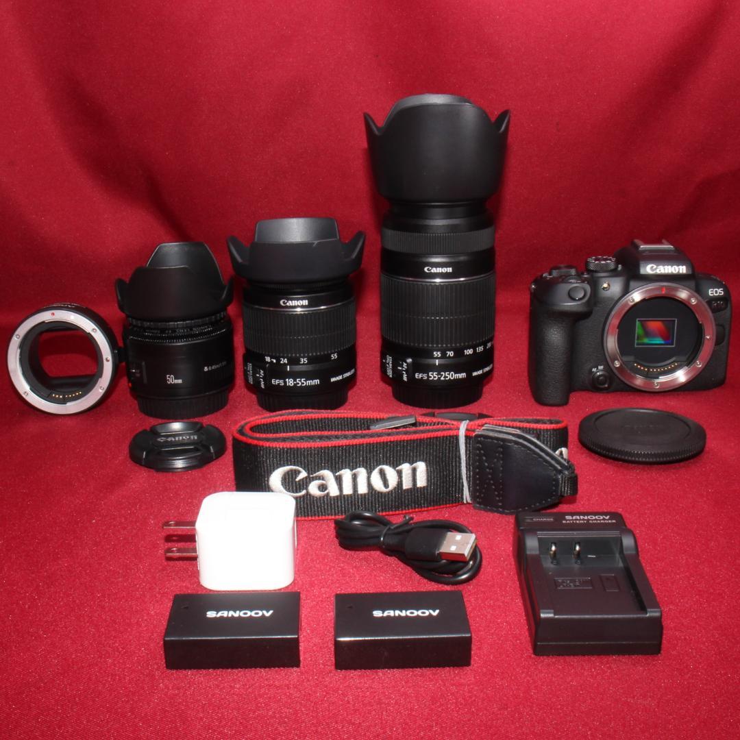 ❤️予備バッテリー付❤️Canon EOS R10 超望遠トリプルレンズ❤️