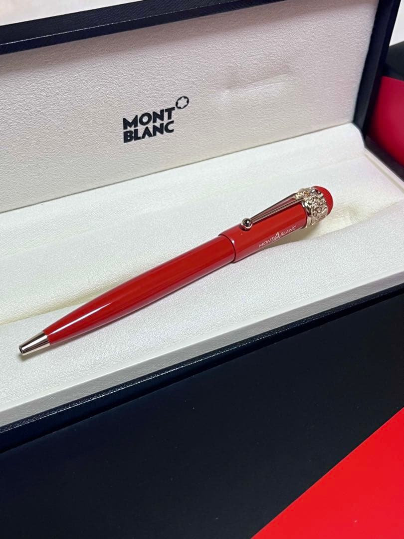 新品未使用 モンブラン ボールペン ヘリテイジコレクション スパイダー コーラル