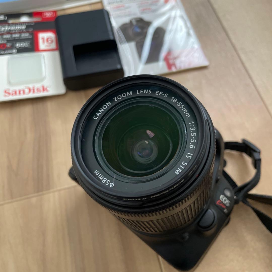 Canon kiss X7 EF-S 18-55 IS STM デジタル一眼レフ