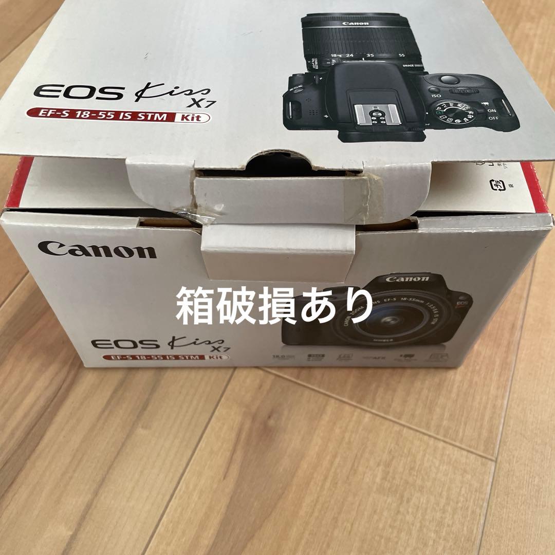 Canon kiss X7 EF-S 18-55 IS STM デジタル一眼レフ