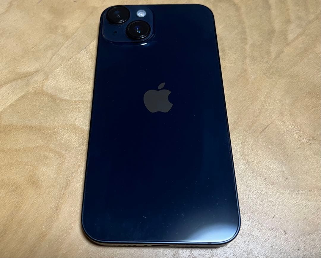 Apple iPhone 14 ミッドナイトブラック 純正充電ケーブル付