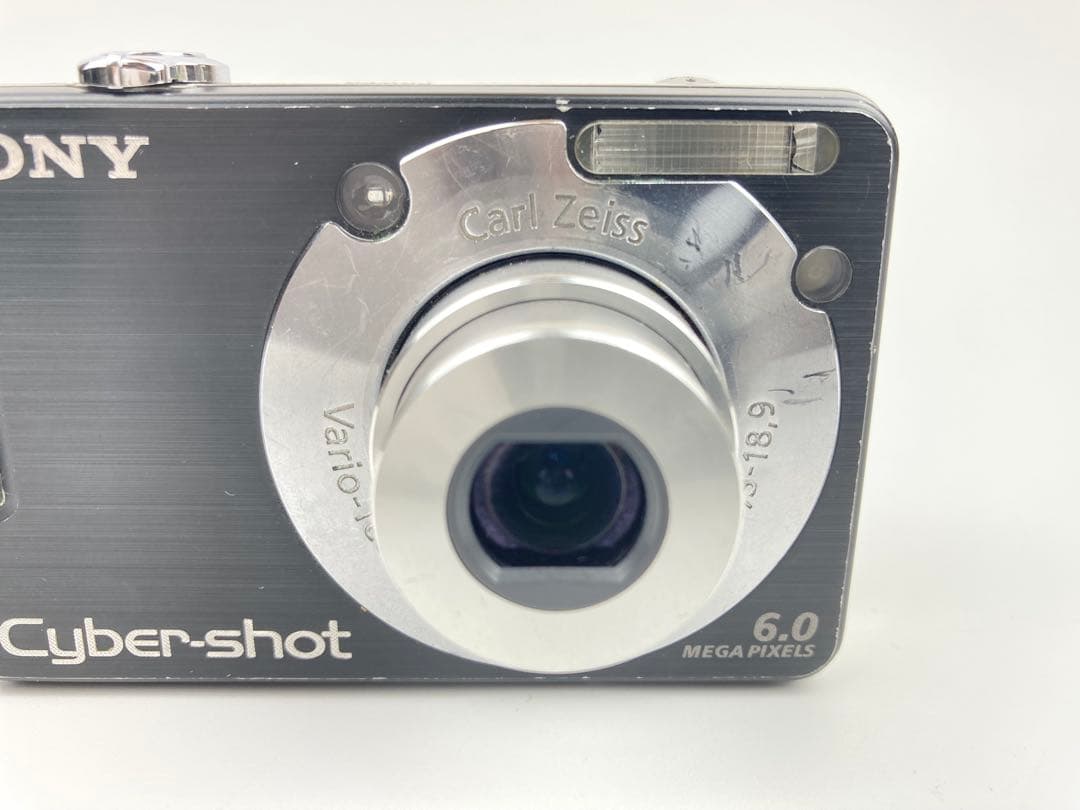 【極美品】SONY Cyber-shot DSC-W50 ブラック コンデジ