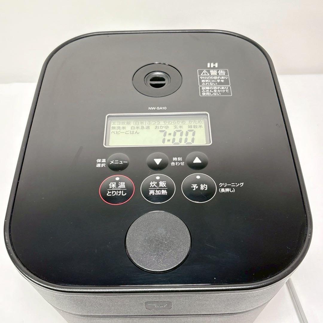 展示品 象印 炊飯器 5.5合 STAN. IH 日本製 NW-SA10-BA