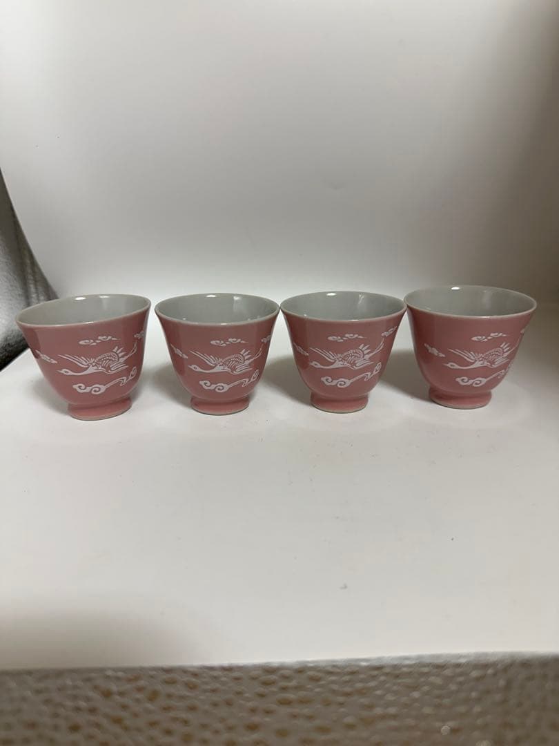 中国　景徳鎮製　茶碗