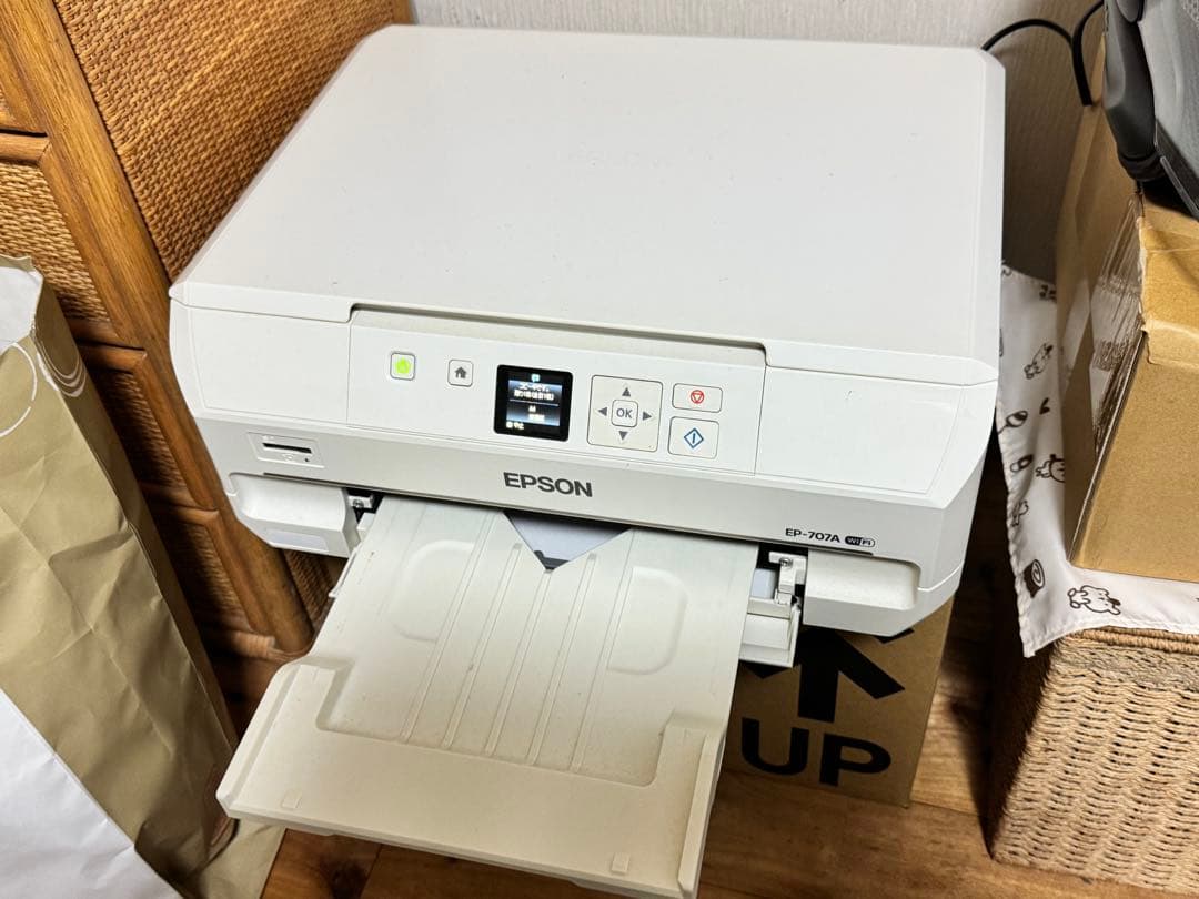 EPSONインクジェットプリンター EP707A