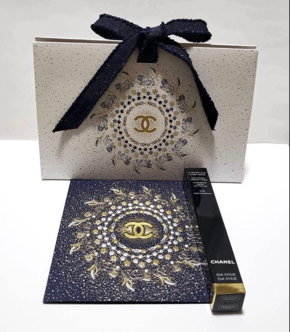 CHANEL ルルージュ デュオウルトラトゥニュ　112 - シックローズウッド