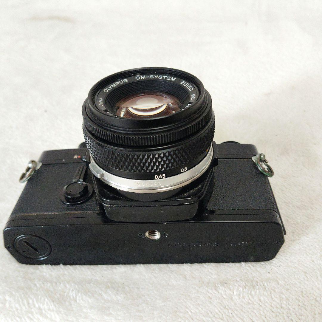 【美品】OLYMPUS OM-1 F.ZUIKO50mmf1.8露出OKブラック