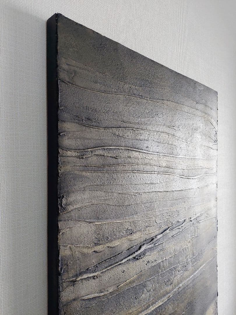 テクスチャーアート★≒73×52×3㎝　　抽象画　 現代アート　インテリア　絵画