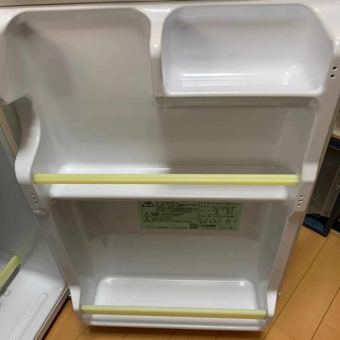 中古1ドア ノンフロン冷蔵庫 NR-A80D-Wパナソニック　2024年製