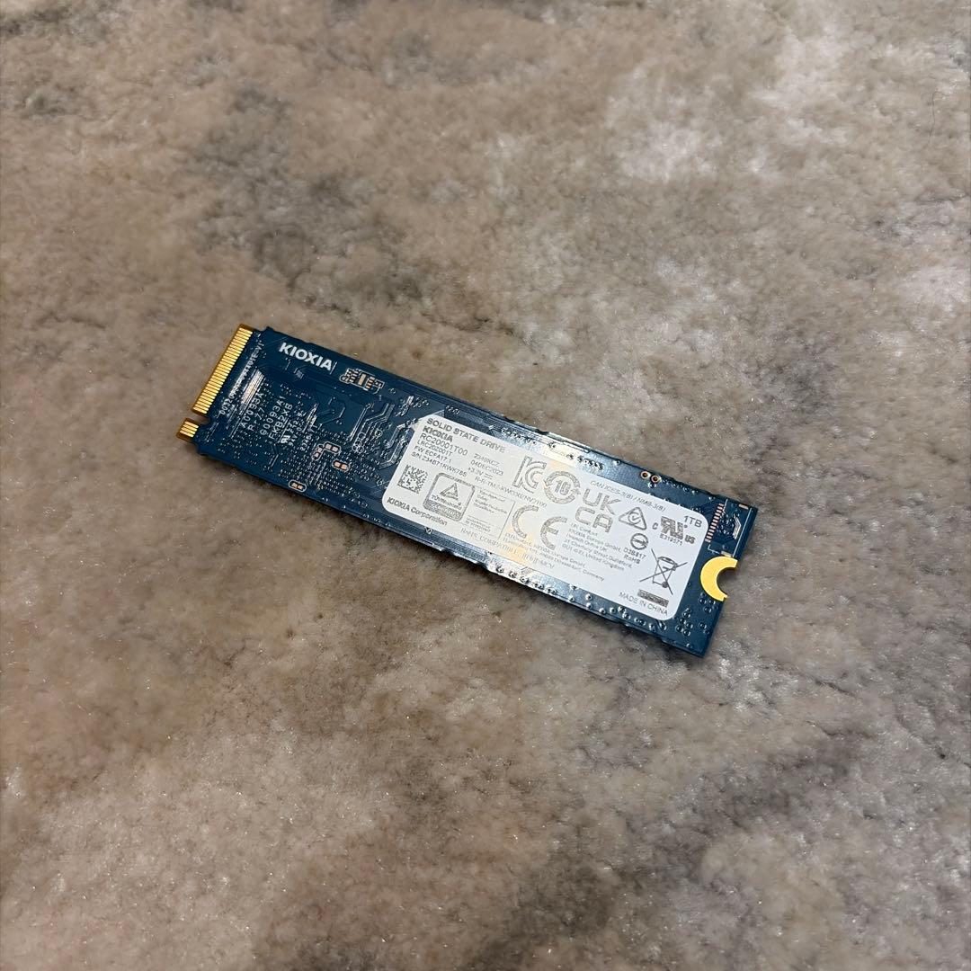 内蔵型SSD KIOXIA NVMe SSD 1TB M.2