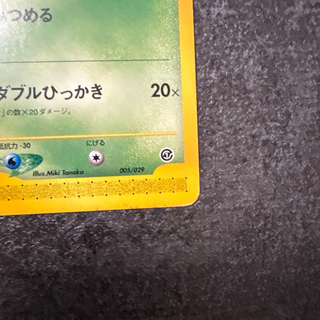 ポケモンカード e eカード チコリータ 005/029 アンリミ