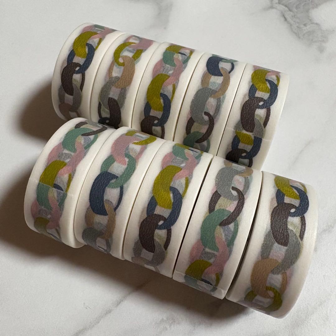 mt マスキングテープ ミナペルホネンringpale リング　10本no60