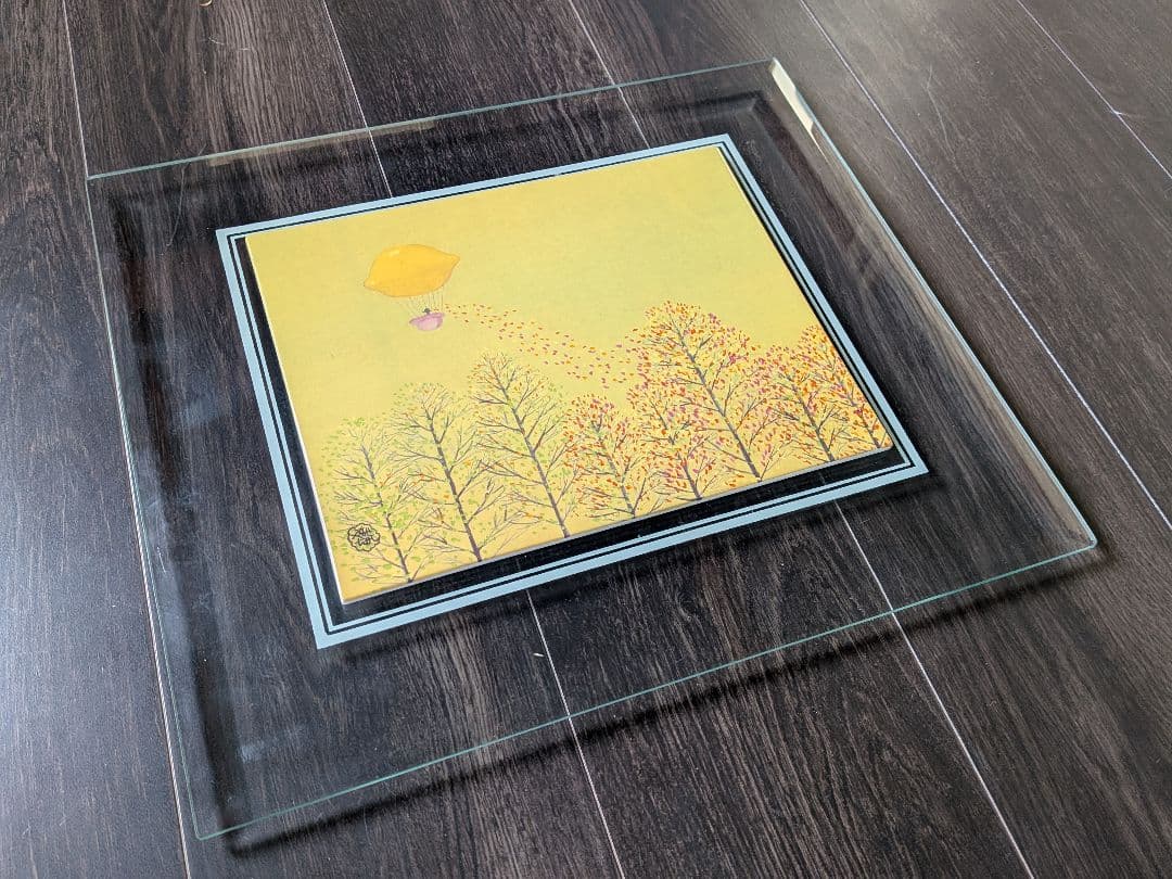 希少作品！　やなせたかし　ポケットの中で　陶板画　タイル