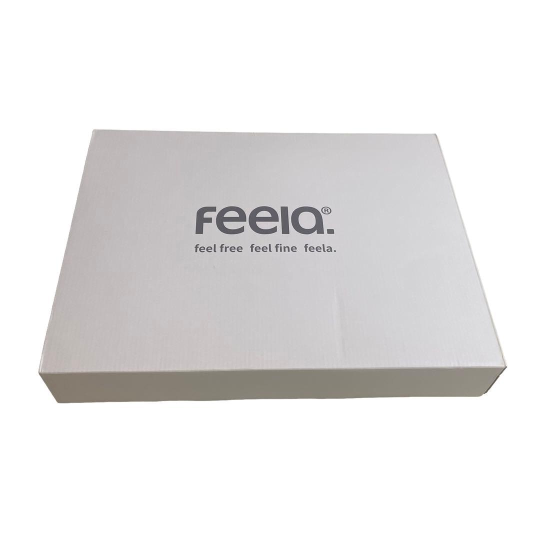 【新品未使用】feela 整体エルゴ 低反発クッション(ブラック、ソフト)