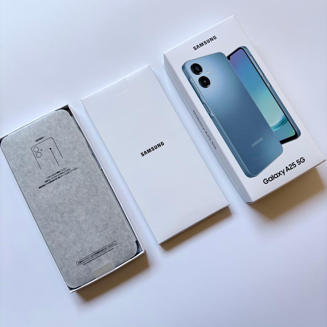 ★★★新品未使用★★★【Samsung Galaxy A25 5G Blue】
