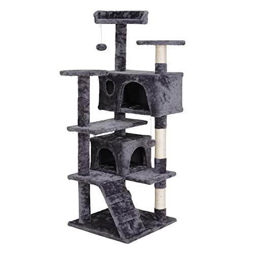 SUPER DEAL キャットタワー 大型猫 据え置き 人気 猫タワー 多DXT