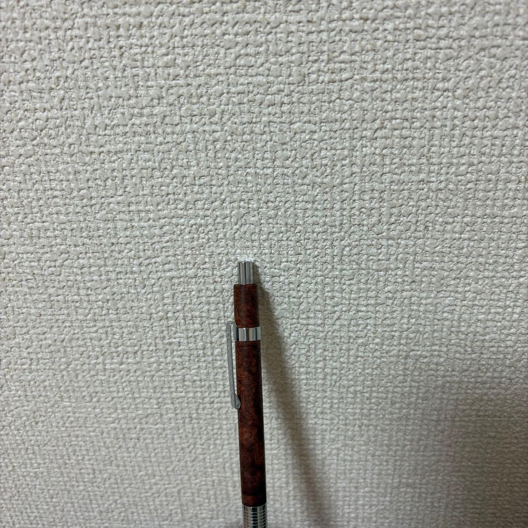CraftAシャープペンシル花梨瘤 mp201木軸シャーペン0.3mm