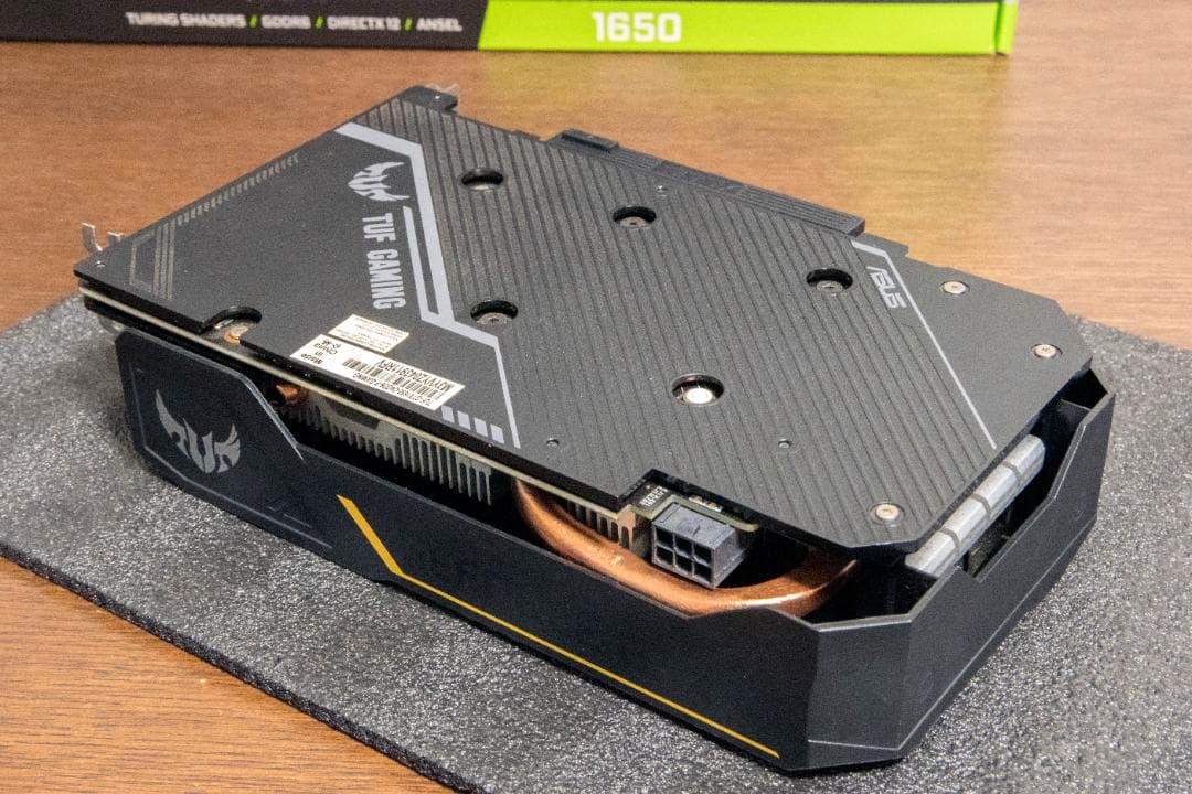 ASUS TUF-GTX1650-O4GD6-P-GAMING (要補助電源）