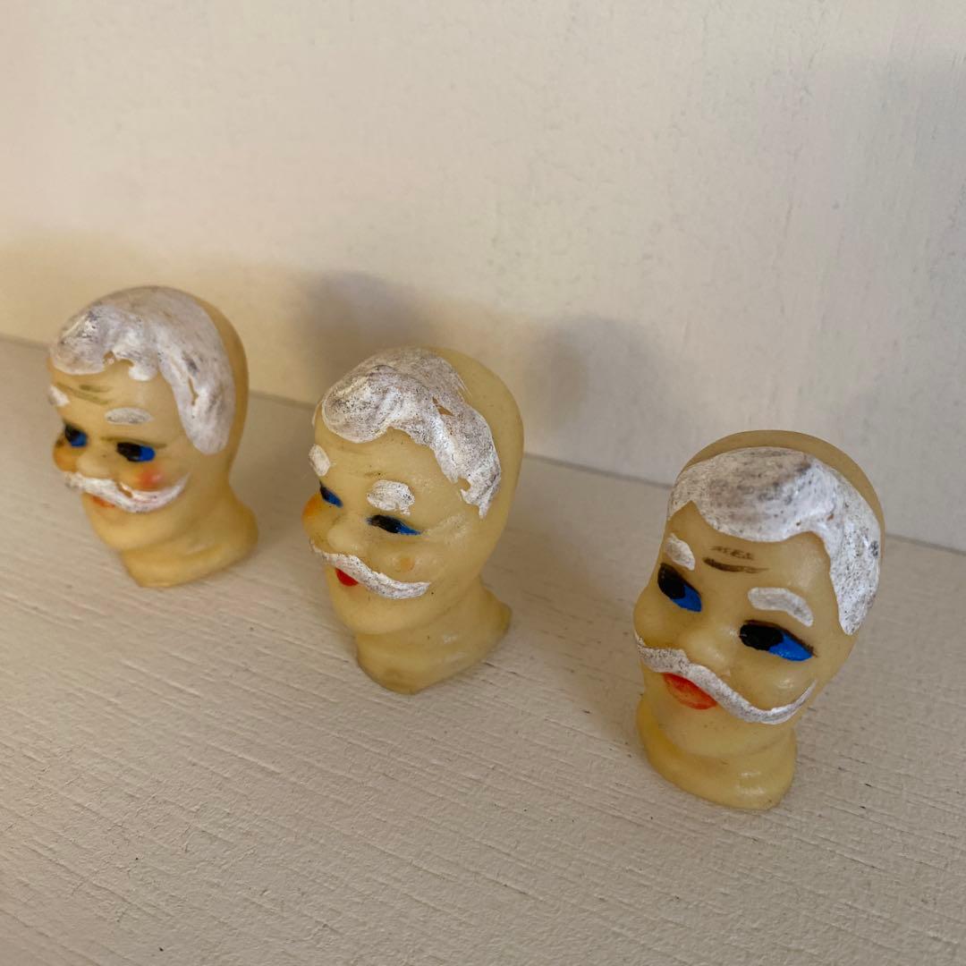 古い　指人形
