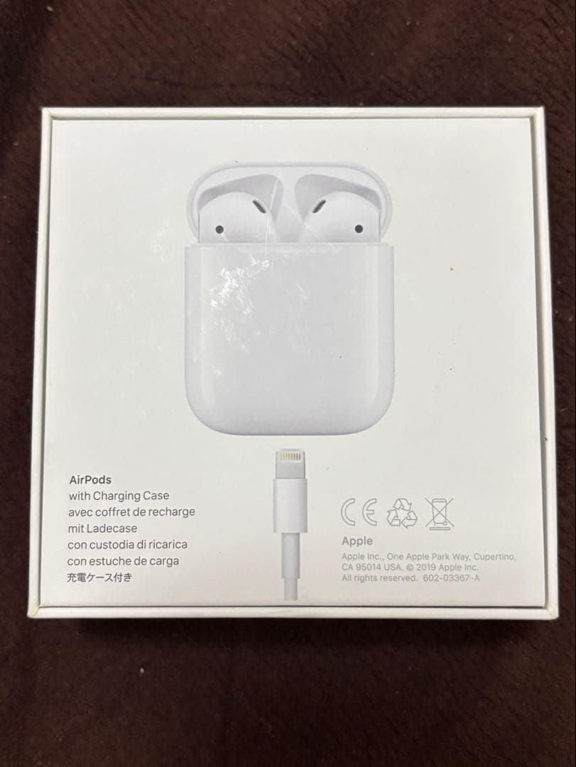 未使用　AirPods　第２世代　PV7N2J/A