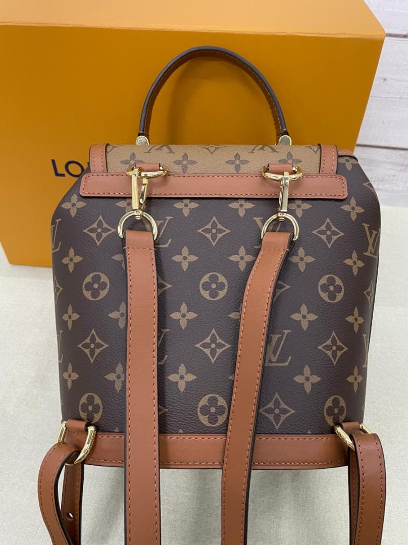 ☆ 極美品 即日発送*ルイ ヴィトン ィーヌバックパック ブラウン M45142