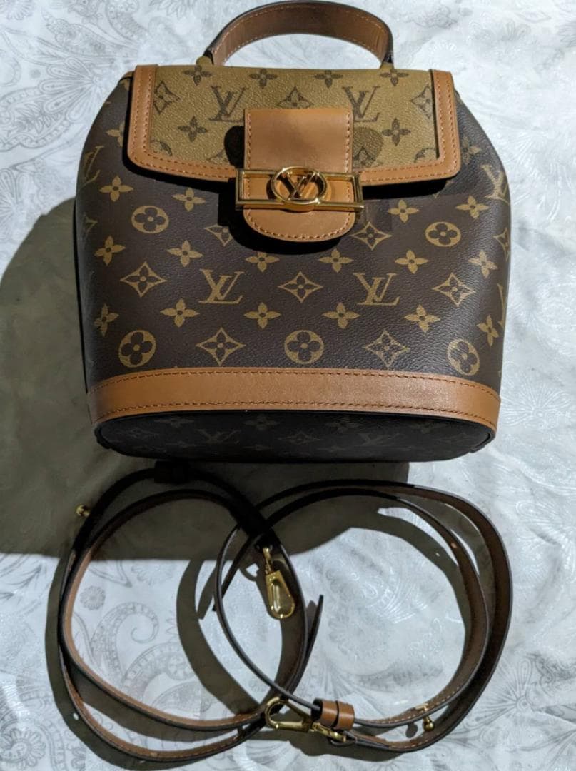 ☆ 極美品 即日発送*ルイ ヴィトン ィーヌバックパック ブラウン M45142