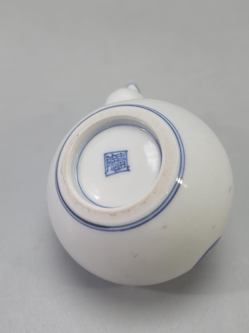 染付 煎茶器 急須 時代物 DT783