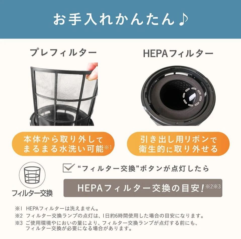 ドリテック dretec 小型 空気清浄機 11畳【ペット臭に特化】ダークグレー